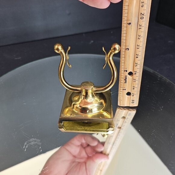 Vintage Yoke Shape Adjustable Pocket Watch Holder/Stand - Marked “AIC” “EB” USA - Picture 16 of 16